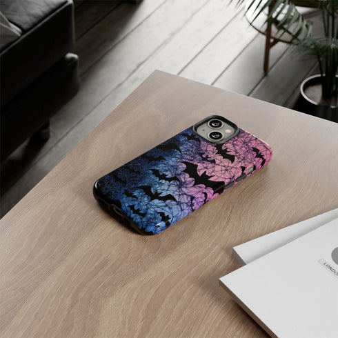 Pastel Goth Bat Phone Case